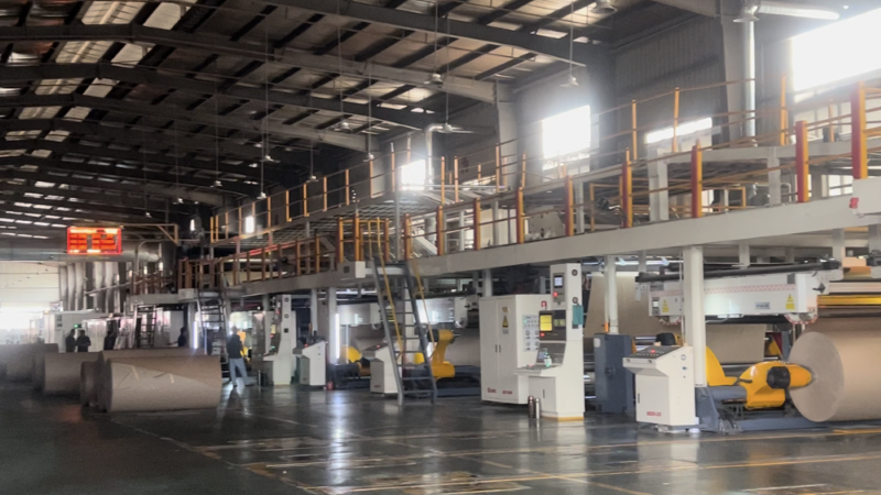 High Performance 7ply Corrugated Board Production Line 2200