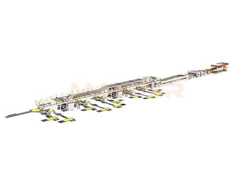 Intelligent 1800mm 5ply Corrugated Board Production Line