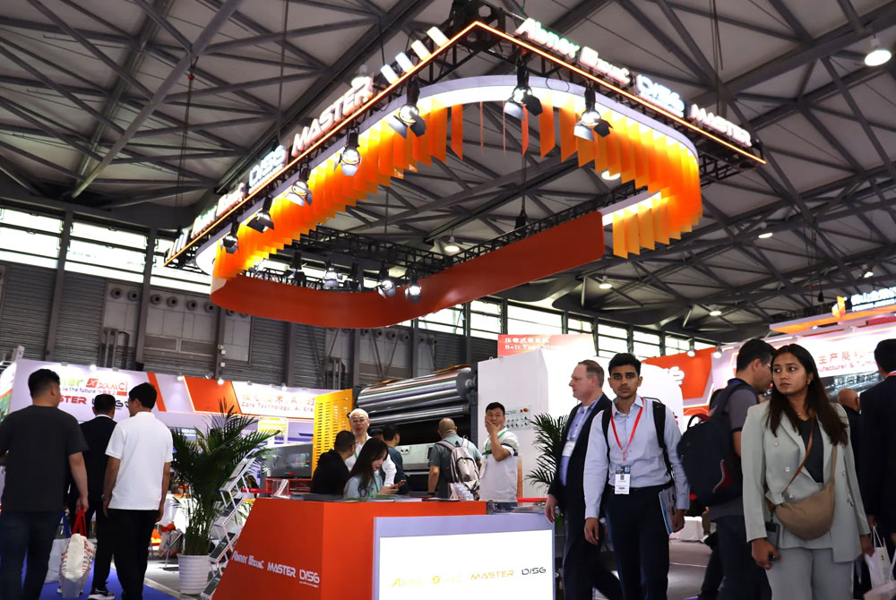 MASTER Launch the New Belt Type Single Facer & Corrmaster 450 at WEPACK 2025 Sino Corrugated