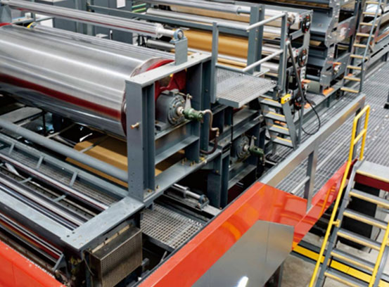 Preheat & Lamination Section