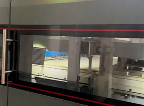 Double Facer Drying Chamber Details