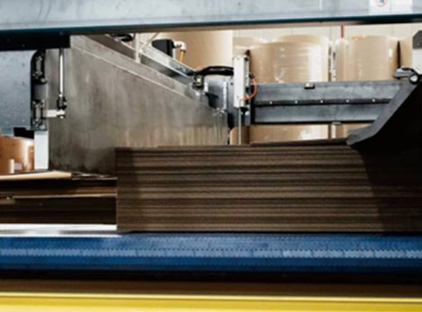 Up Down Stacker for Corrugator