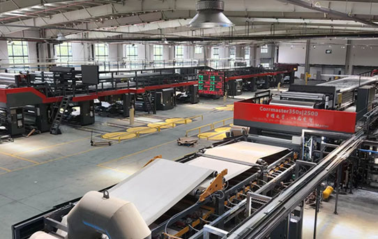 Masterline 2800mm 5Ply Corrugator Project Installation